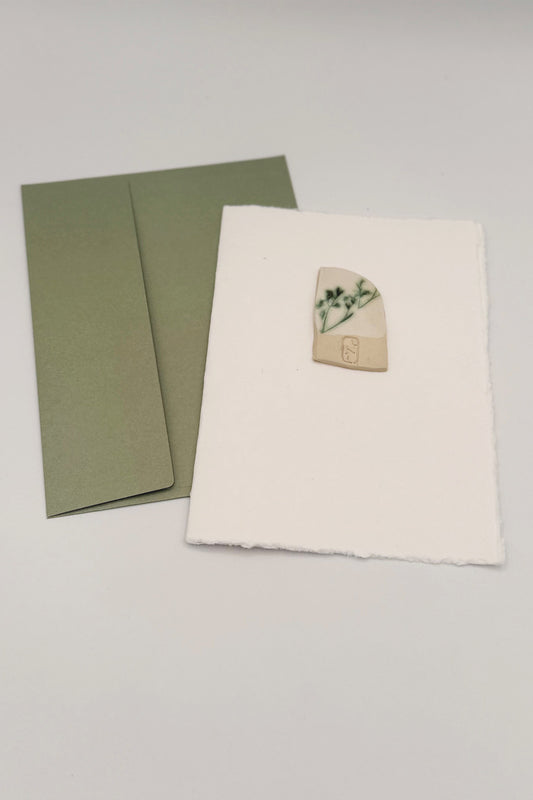 Pieces - Green Botanical 01